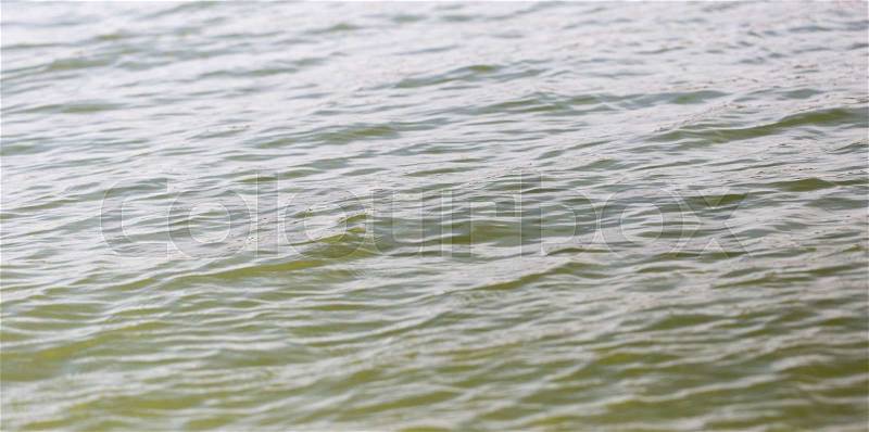 Surface of the water surface as background, stock photo