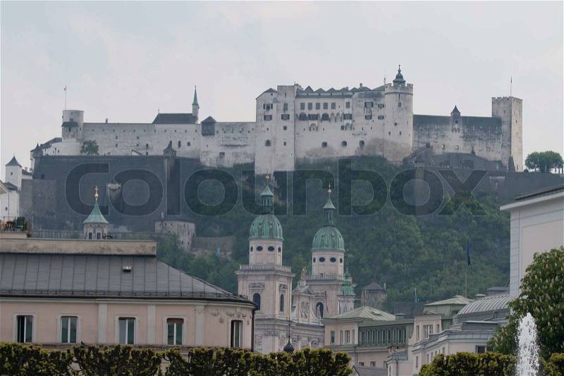 Salzburg. Austria, stock photo
