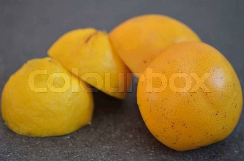 Citrus peel, stock photo