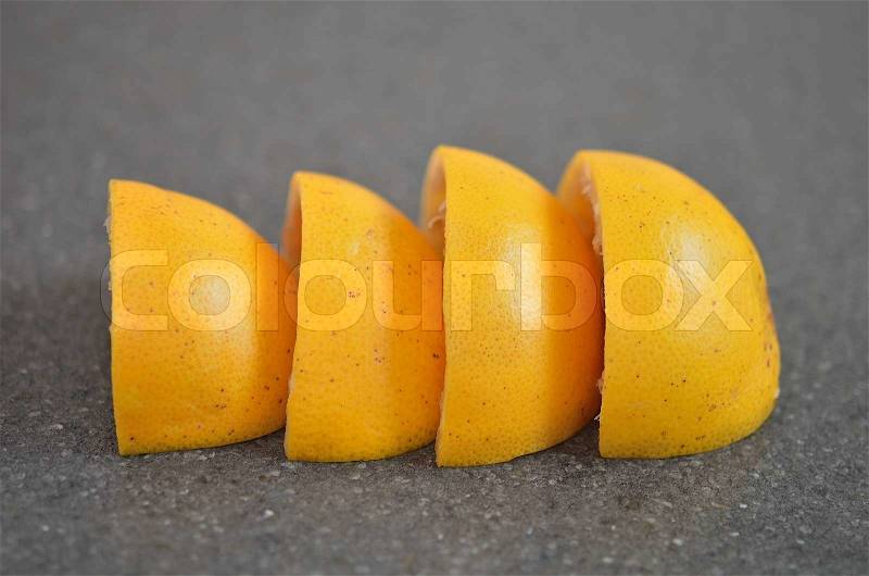 Citrus peel, stock photo