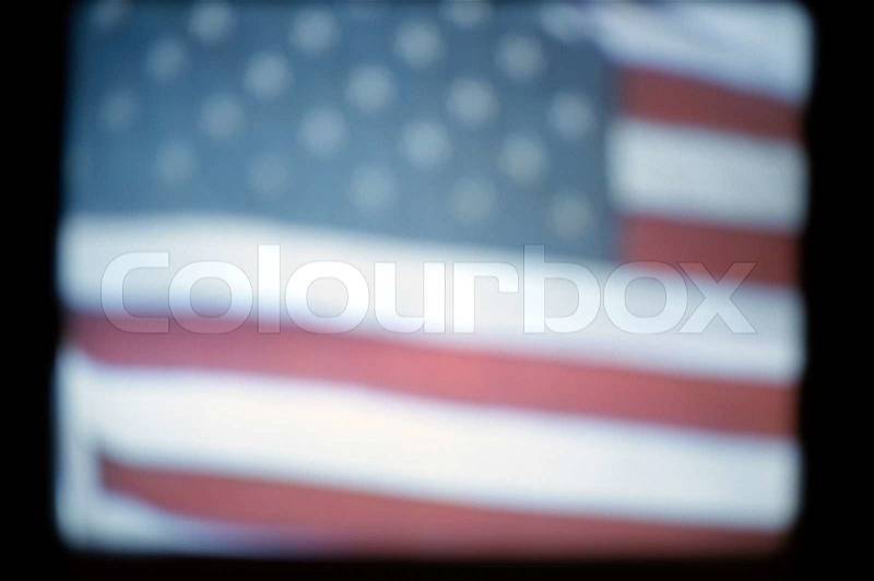 American flag, video still, concept photography, stock photo