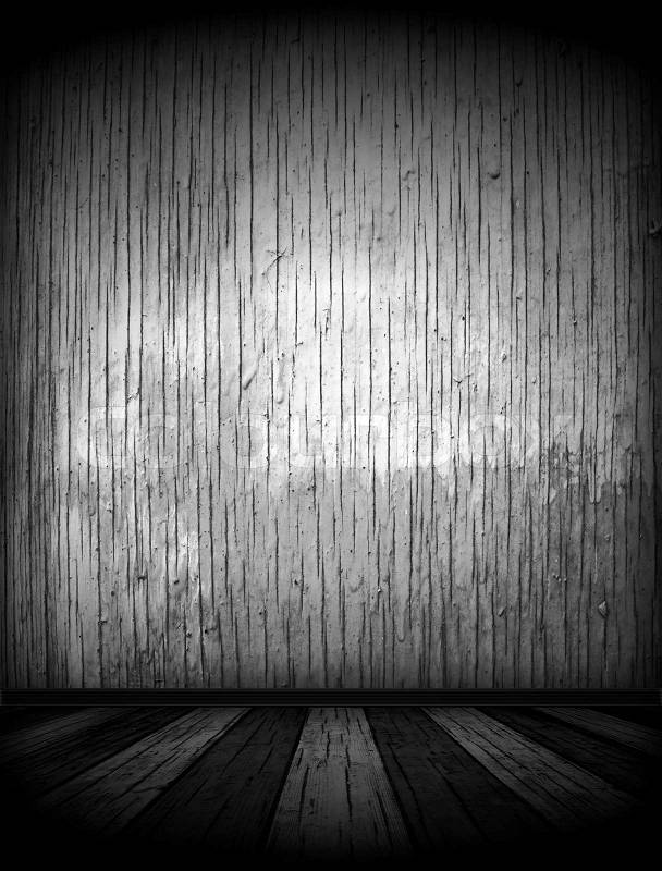 Dark Empty Room, stock photo