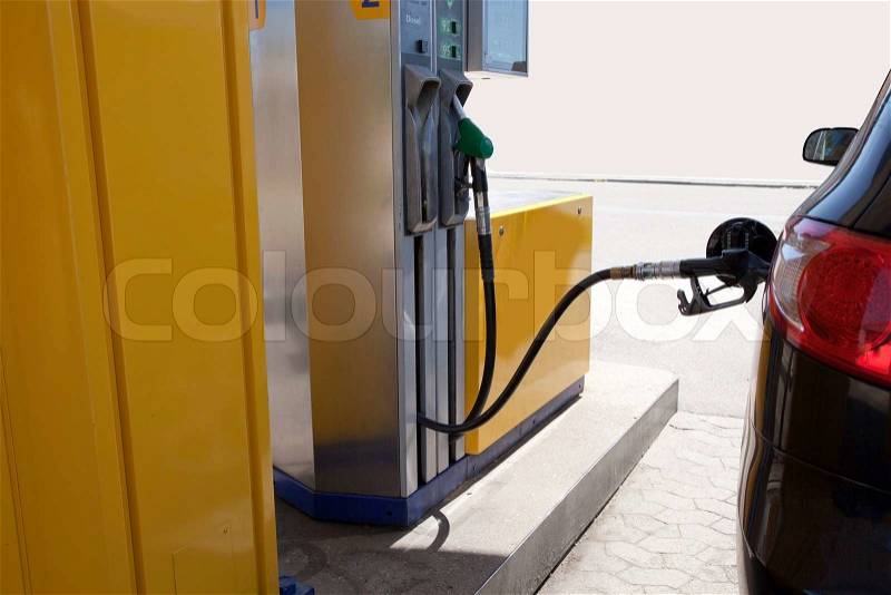 Fuel Station, stock photo