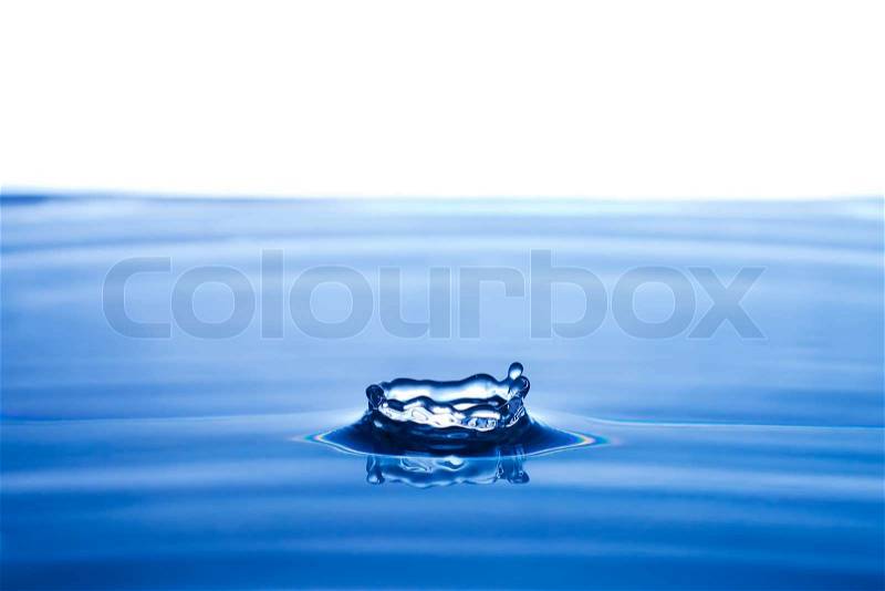 Water splash background, stock photo