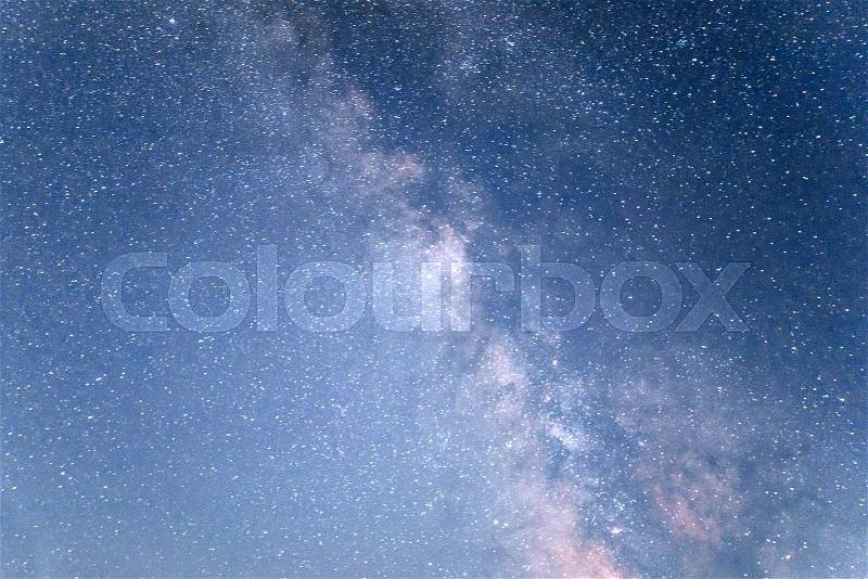 Starry sky , stock photo