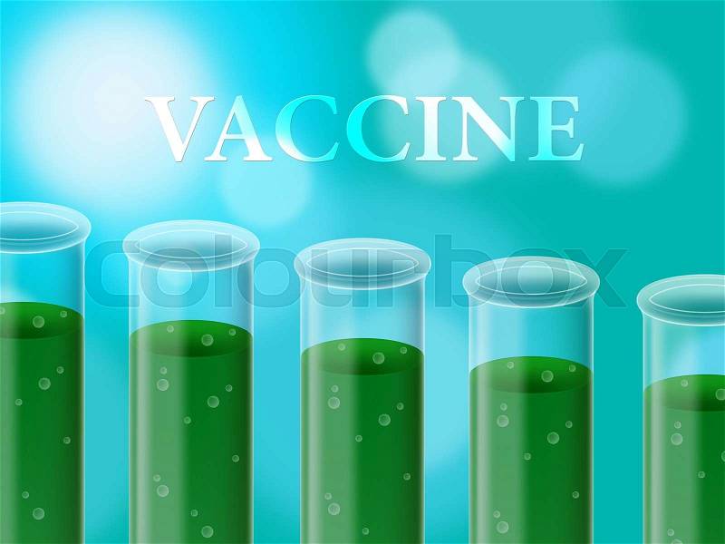 Vaccine Research Shows Researcher Healthcare And Analyse, stock photo