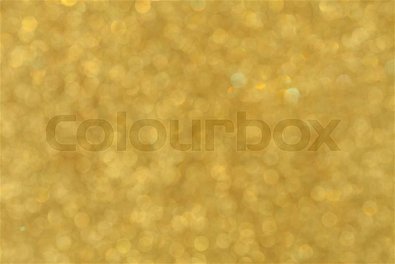 Gold light bokeh - It can be used for background for special occasions promotion campaign or product display, stock photo