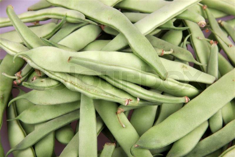 Green beans, stock photo