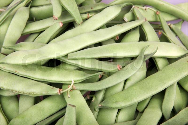 Green beans, stock photo