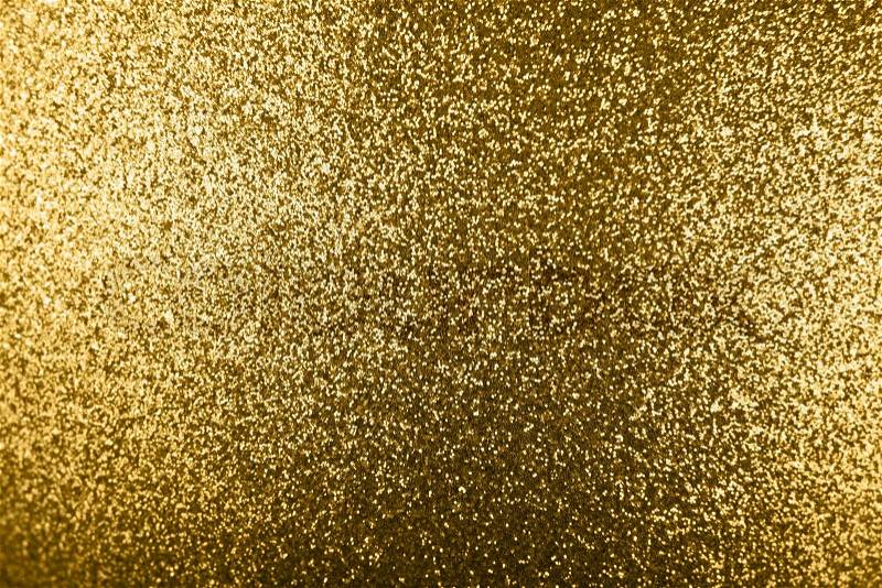 Golden glitter texture christmas abstract background, stock photo