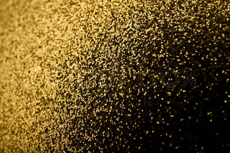 Golden glitter texture christmas abstract background, stock photo