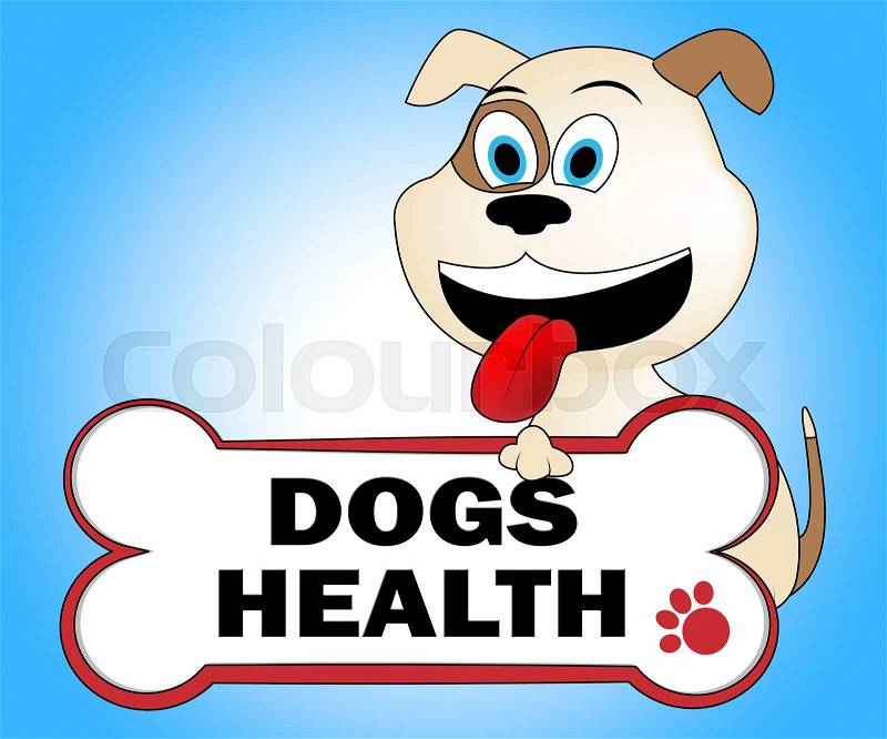 Dogs Health Representing Well Canine And Puppies, stock photo