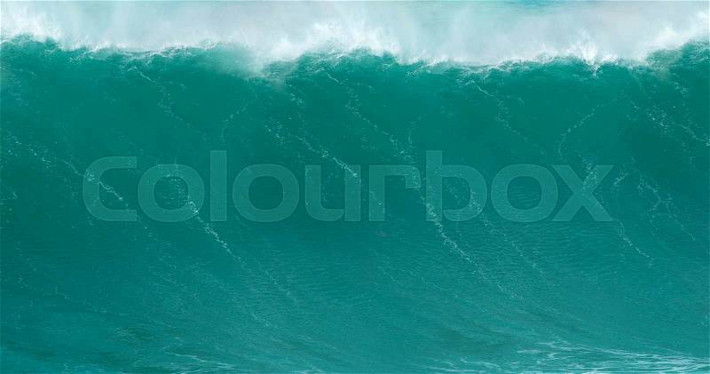 Big ocean wave, stock photo