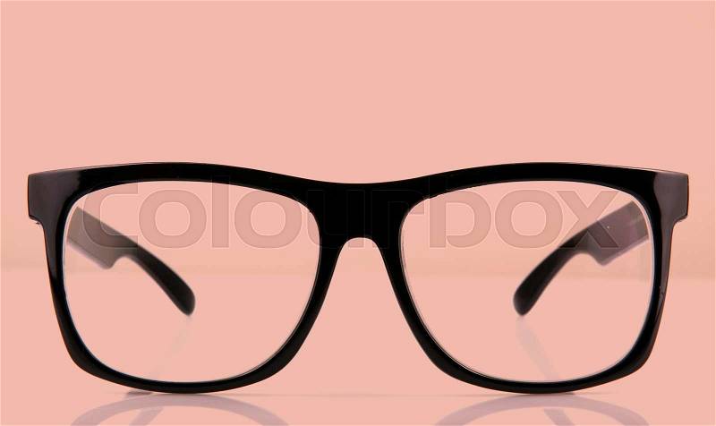 Retro glasses, stock photo