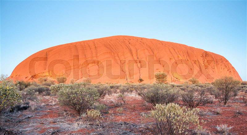 Beautiful park of Northern Territory, Australian Outback, stock photo
