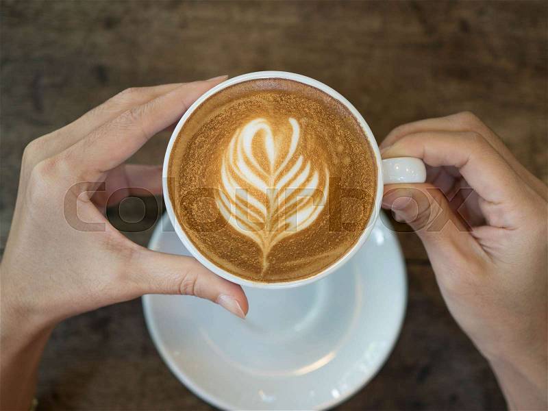 Fresh coffee break for the great morning is ready for human busy life in the modern world, stock photo
