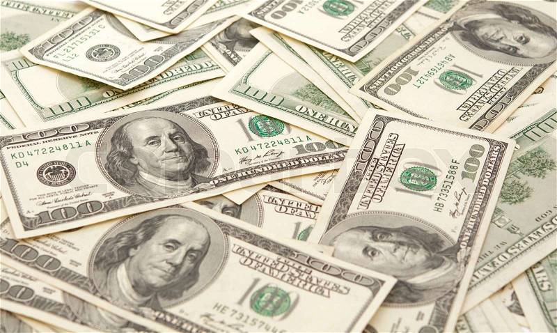 100 dollar bills bill,currency,dollars,excess,god,green,money,rich,trust,usa, stock photo