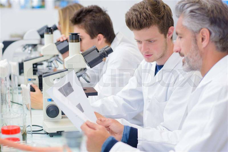In the laboratory room, stock photo