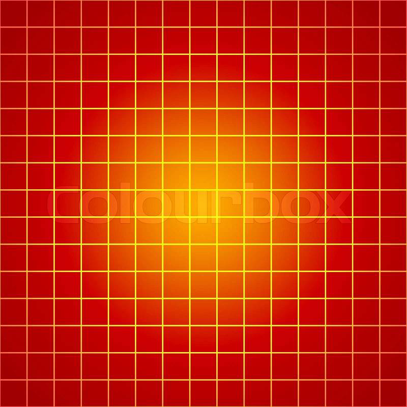 An abstract colored background with grid pattern, stock photo