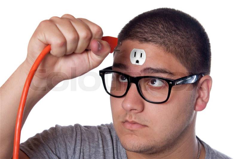2188548-conceptual-image-of-a-young-man-holding-an-electrical-chord-unplugged-from-the-outlet-on-his-forehead.jpg