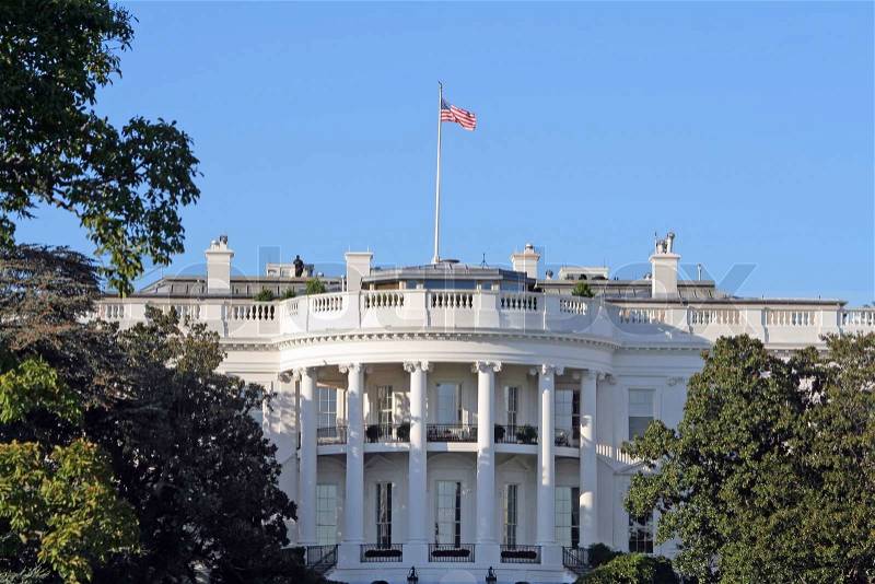 The US White House, stock photo