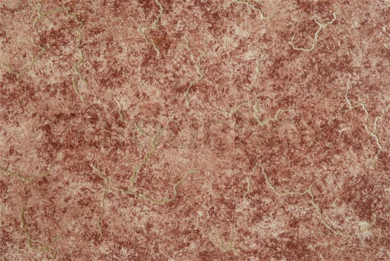 Abstract red marble textured surface for background, stock photo