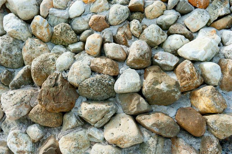 Texture with big stone Backgrounds of stone wall, stock photo