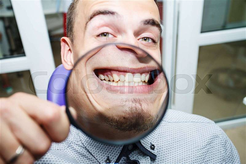 Dentistry, dental , mouth and teeth close up smiling, stock photo