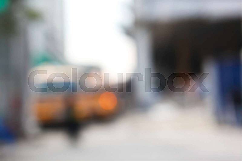 De-focused Abstract Construction Site for Blurred Background, stock photo