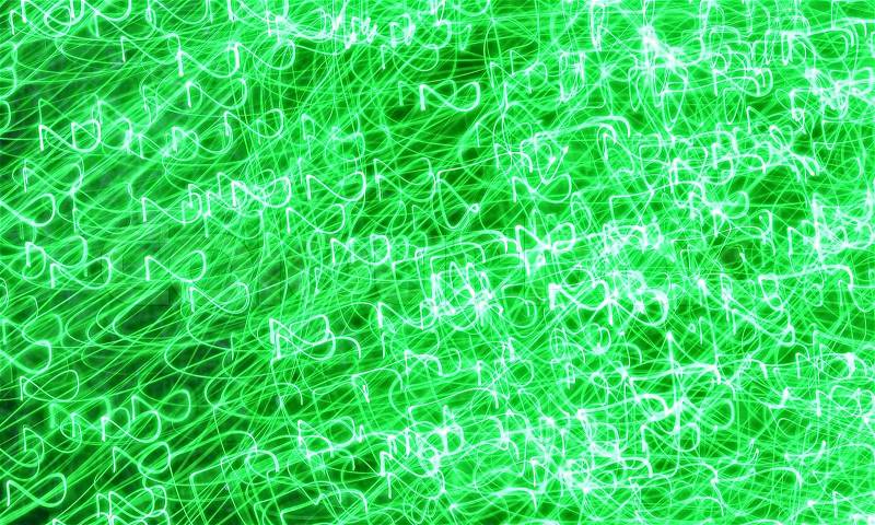 Green light effect background and texture also, stock photo