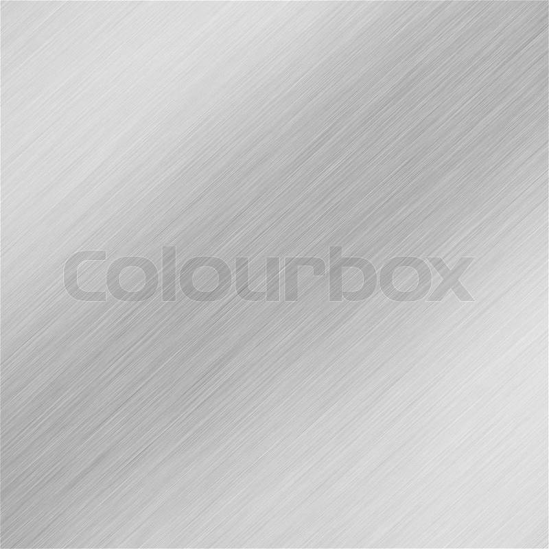A high-tech brushed aluminum / steel background - high contrast with diagonal reflective highlights, stock photo
