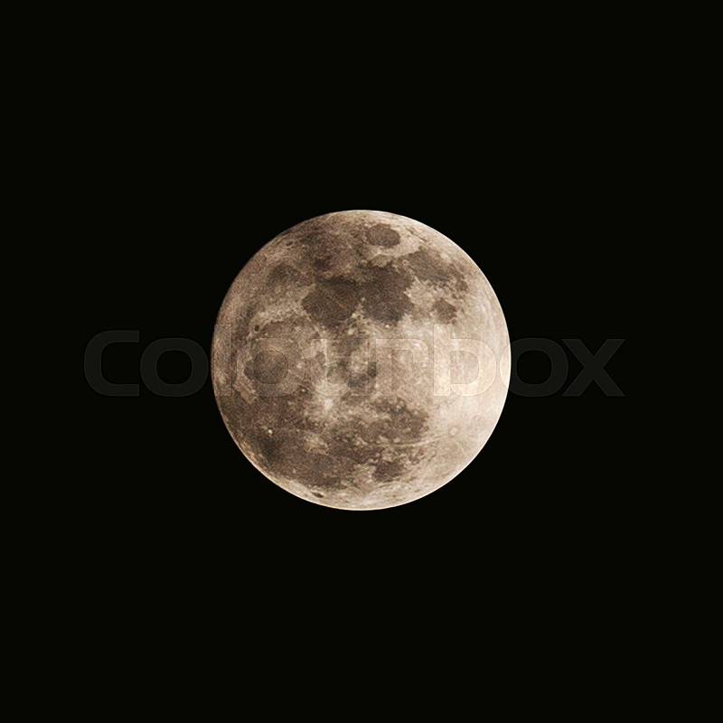 Super moon, Full moon, stock photo