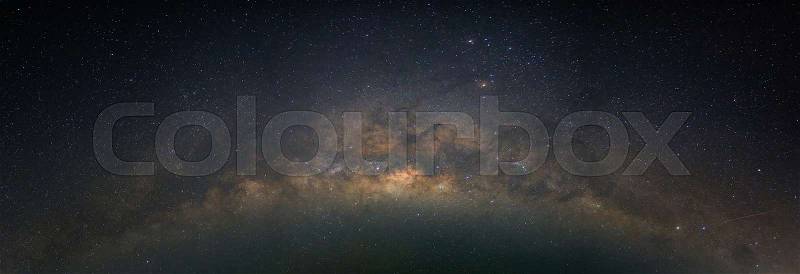Milky way, star, and space in night time use for Background, stock photo