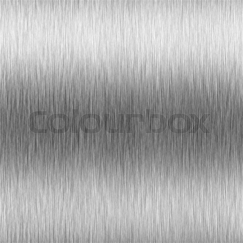 High contrast brushed aluminum texture with horizontal lighting effects, stock photo