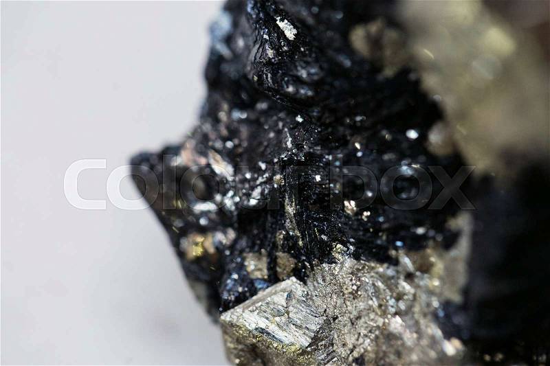 Beautiful mineral for jewelry from a close angle, stock photo