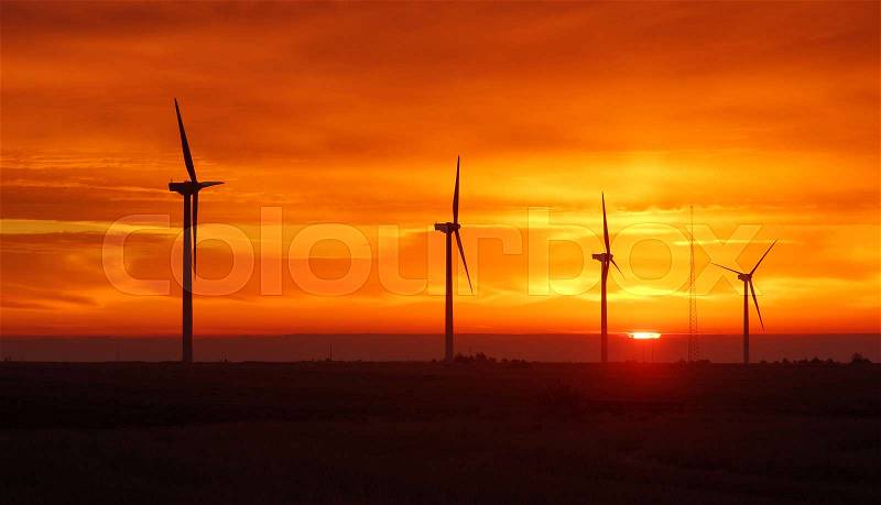 Stock image of \'wind, environment, clean\'