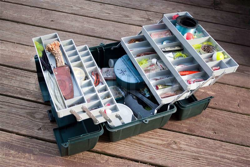 Image result for fishing tackle box photo
