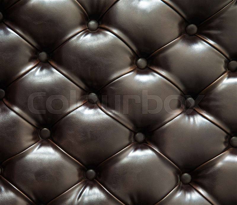 Black color of sofa texture background, stock photo