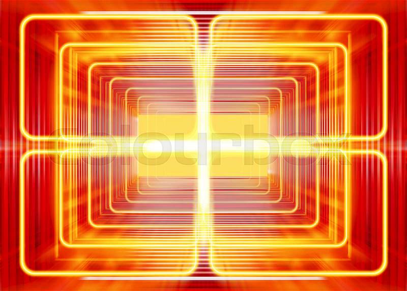 Wave mode of electromagnetic radiation, abstract background, stock photo