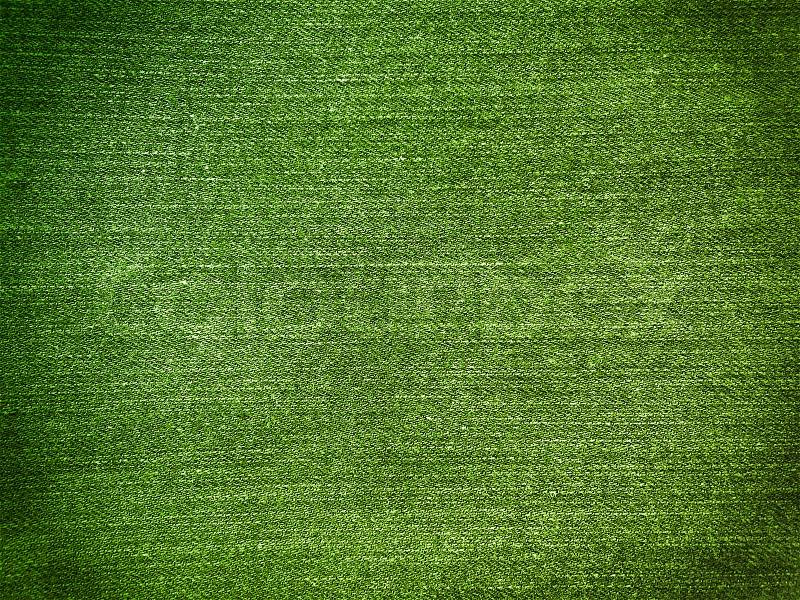 Green Jeans Texture background, stock photo