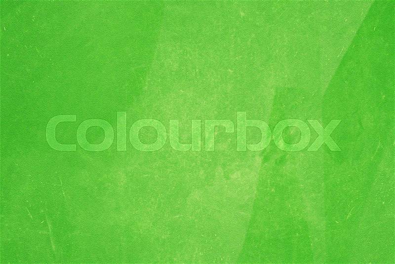 Old grunge green paper background texture, stock photo