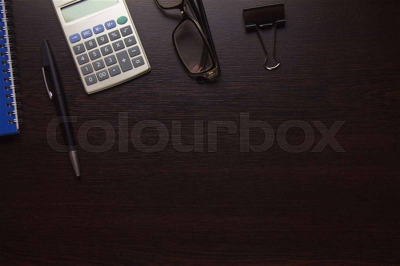 Business objects, stock photo