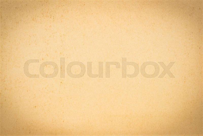 Aged vintage paper with space for your text or image, stock photo
