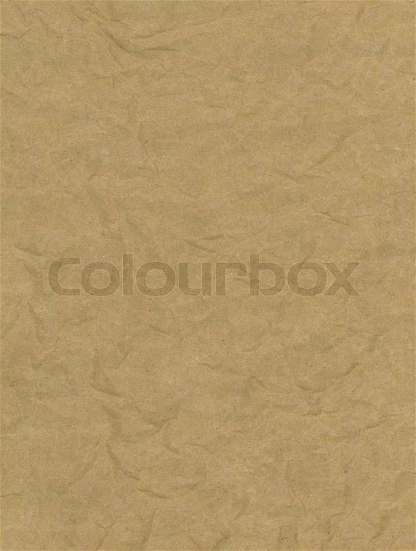Brown old paper background and can be texture, stock photo