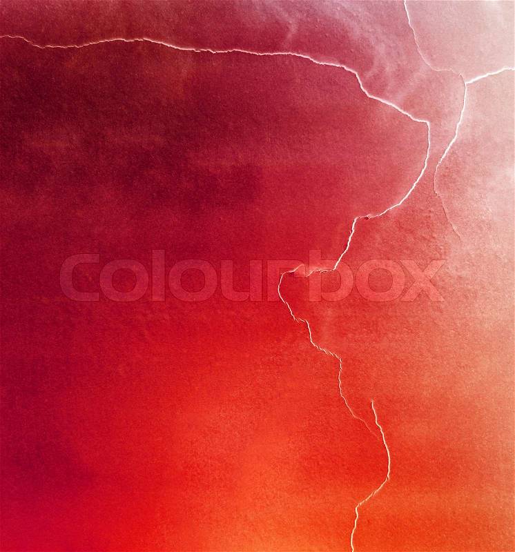 An old red paper can be as background, stock photo