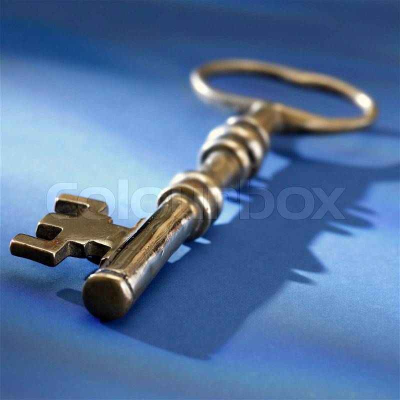 Vintage Key, stock photo