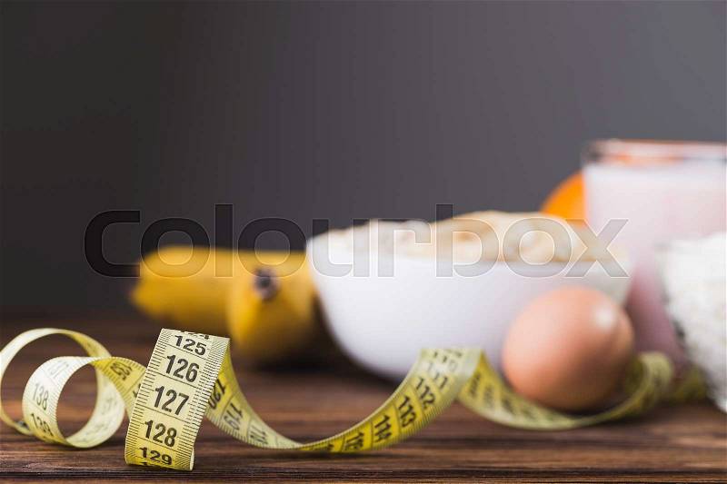 Healthy and proper food. sweet breakfast. diet concept, stock photo