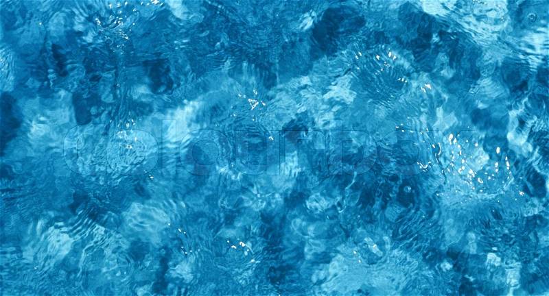 Blue water surface abstract, area, background, beauty,, stock photo