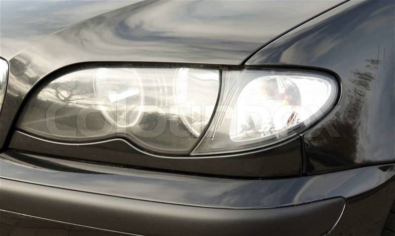 Car front close up for you site, stock photo