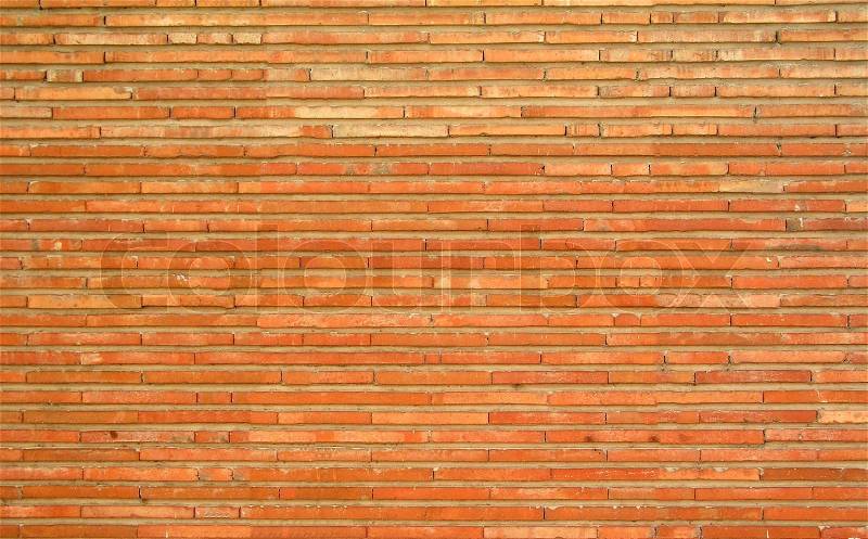 Red brick wall close up for you, stock photo